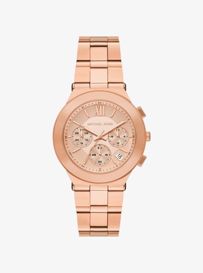 Billie Rose Gold-Tone Stainless Steel Watch in ROSE GOLD | Michael Kors