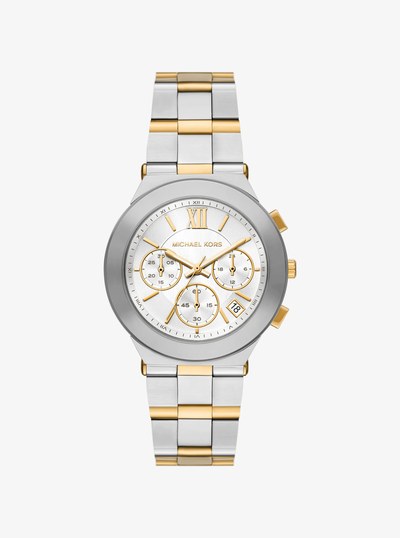 Billie Two-Tone Stainless Steel Watch in TWO TONE | Michael Kors