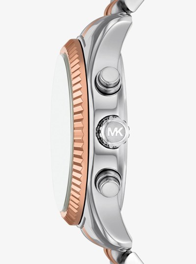 Lexington Two-Tone Watch in TWO TONE | Michael Kors