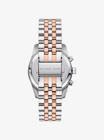 Lexington Two-Tone Watch in TWO TONE | Michael Kors