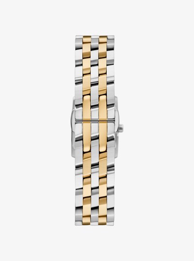 Micro Georgie Two-Tone Watch  in TWO TONE | Michael Kors