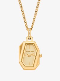 Suri Gold-Tone Watch Necklace