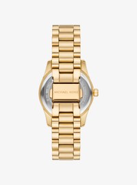 Reloj Lexington mini en tono dorado