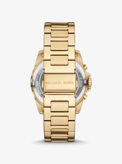 Oversized Alek Gold-Tone Watch in GOLD | Michael Kors