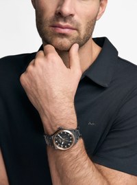 Oversized Panorama Two-Tone Watch