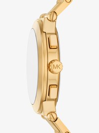 Reloj Billie oversize en tono dorado