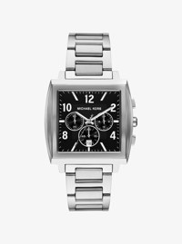 Oversized Rhys Silver-Tone Watch