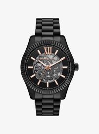 Oversized Lexington Black-Tone Watch