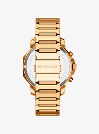 Reloj Prescott oversize en tono dorado