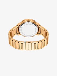 Reloj Prescott oversize en tono dorado