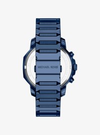 Oversized Prescott Blue-Tone Watch