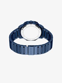 Oversized Prescott Blue-Tone Watch