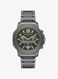 Reloj Prescott oversize en tono plomizo