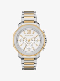 Oversized Prescott Two-Tone Watch
