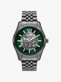 Oversized Lexington Gunmetal Watch