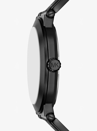 Oversized Billie Black-Tone Watch  in BLACK | Michael Kors