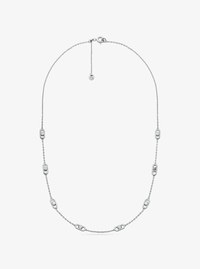Astor Link Small Precious Metal-Plated Sterling Silver Necklace
