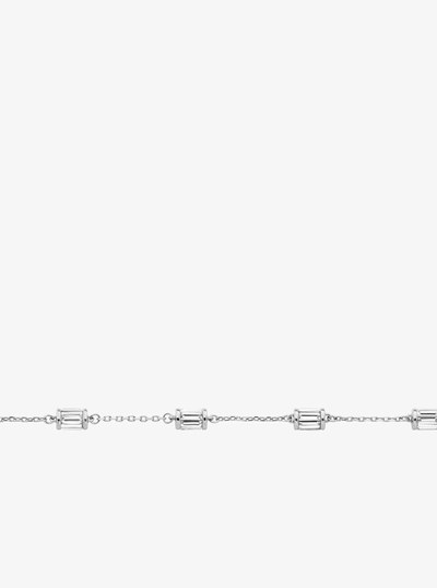 Cubic Zirconia Necklace in SILVER | Michael Kors