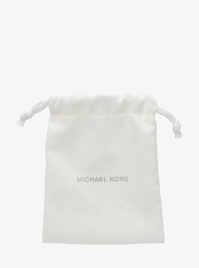 Double Layered Intertwined Necklace in SILVER | Michael Kors