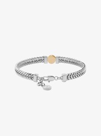 Pav&eacute; Logo Foxtail Chain Bracelet