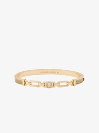 Pav&eacute; Logo Bangle and Stud Earrings Gift Set