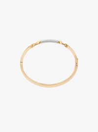 Pav&eacute; Horsebit Bangle