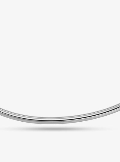 Precious Metal-Plated Brass Collar Necklace in SILVER | Michael Kors