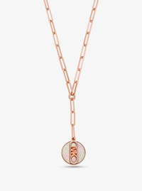 Precious Metal-Plated Brass Empire Chain-Link Necklace