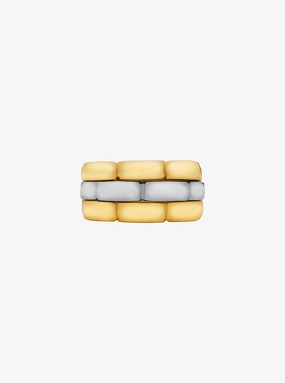 Two-Tone 3-Link Ring in TWO TONE | Michael Kors