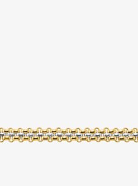 Two-Tone 3-Link Necklace
