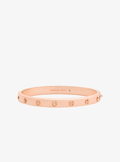Logo Bangle in ROSE GOLD | Michael Kors