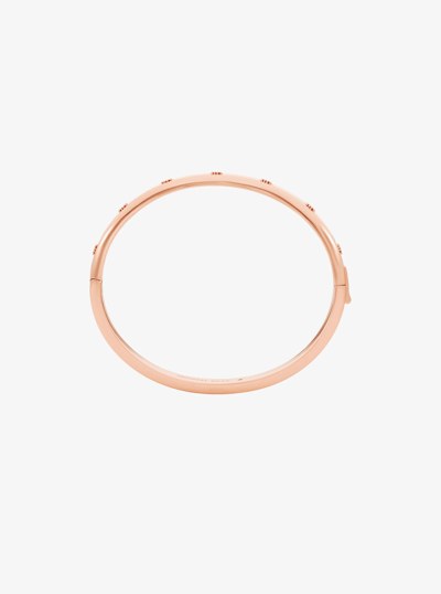 Logo Bangle in ROSE GOLD | Michael Kors