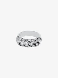 Bague l&eacute;opard &agrave; pav&eacute;