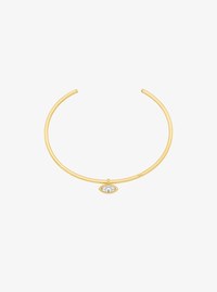 Marquise Cut Cubic Zirconia Collar Necklace