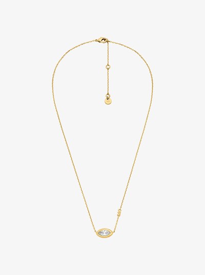 Marquise Stone Necklace in GOLD | Michael Kors