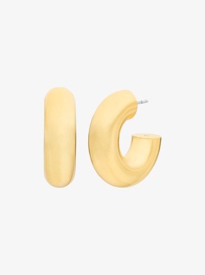 Chunky Hoop Earrings