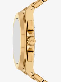 Oversized Lennox Gold-Tone Watch