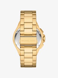 Oversized Lennox Gold-Tone Watch