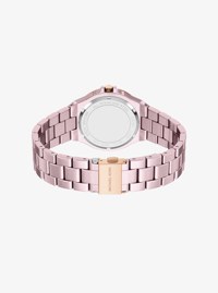 Mini Lennox Pav&eacute; Pink-Tone Watch