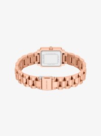 Petite Gwynn Pav&eacute; Rose Gold-Tone Watch