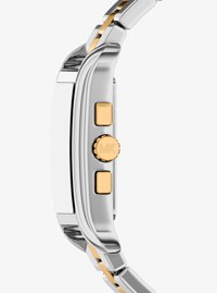 Oversized Monroe Two-Tone Watch