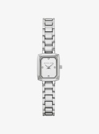 Micro montre Alane de ton argent &agrave; pav&eacute;