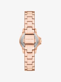 Petite Everest Pav&eacute; Rose Gold-Tone Watch and Bracelets Jewelry Gift Set