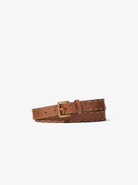 Studded Leather Belt