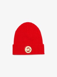 Ribbed Wool Beanie