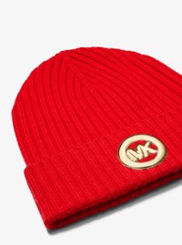 Ribbed Wool Beanie