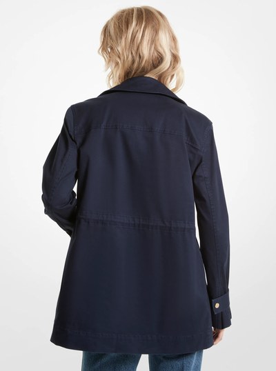 Stretch Organic Cotton Twill Anorak