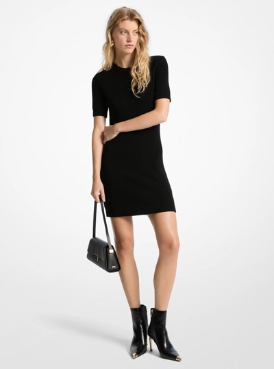 Robe chandail en laine in NOIR | Michael Kors