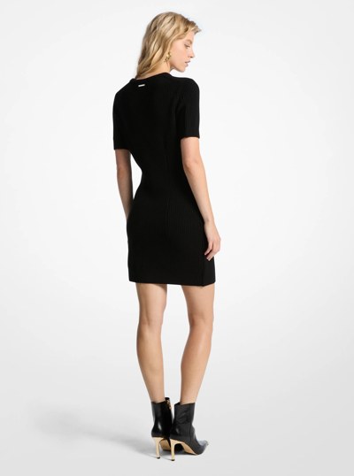Robe chandail en laine in NOIR | Michael Kors