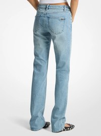 Stretch Denim Cigarette Jeans